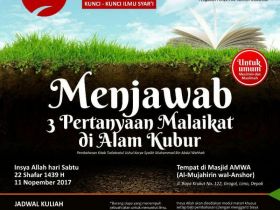 Menjawab 3 pertanyaan malaikan di alam kubur Depok